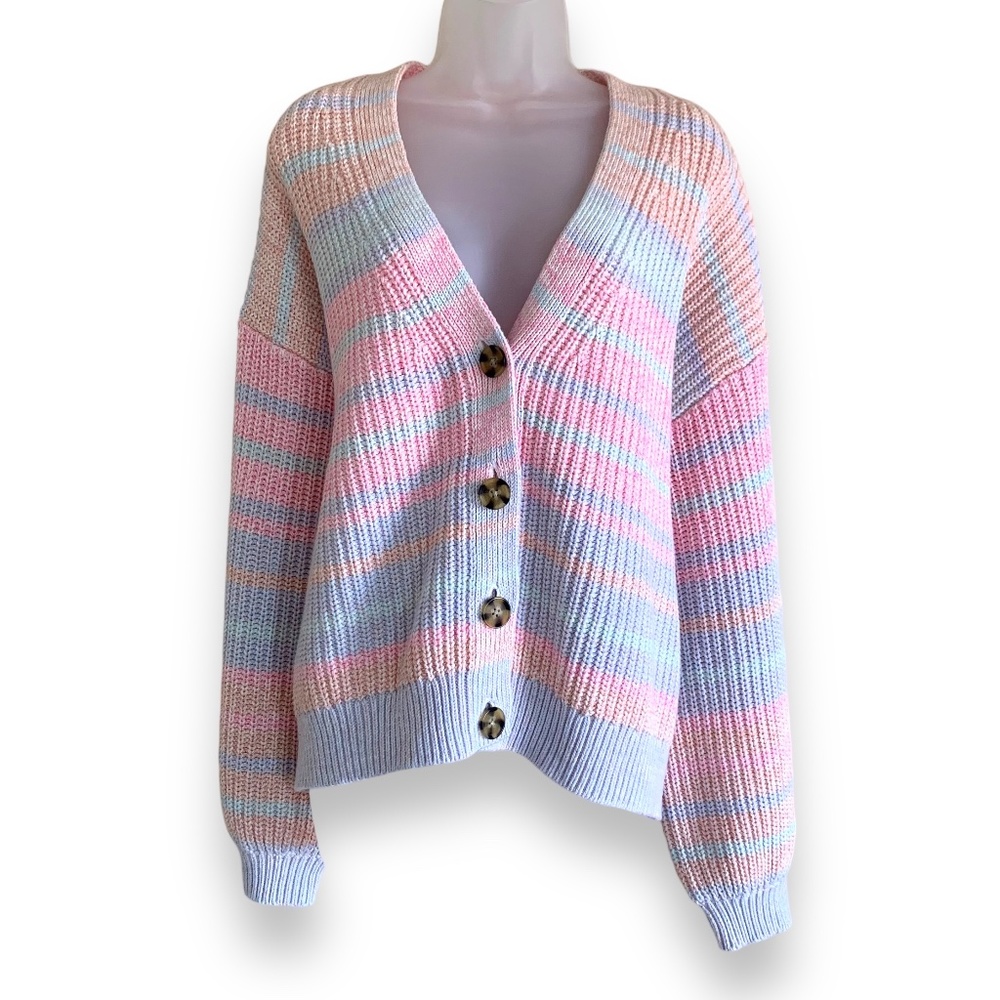 Pastel Knitted Cardigan